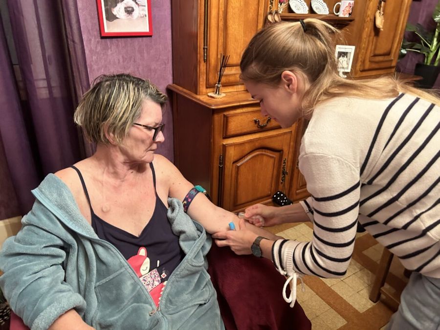 Infirmière à domicile